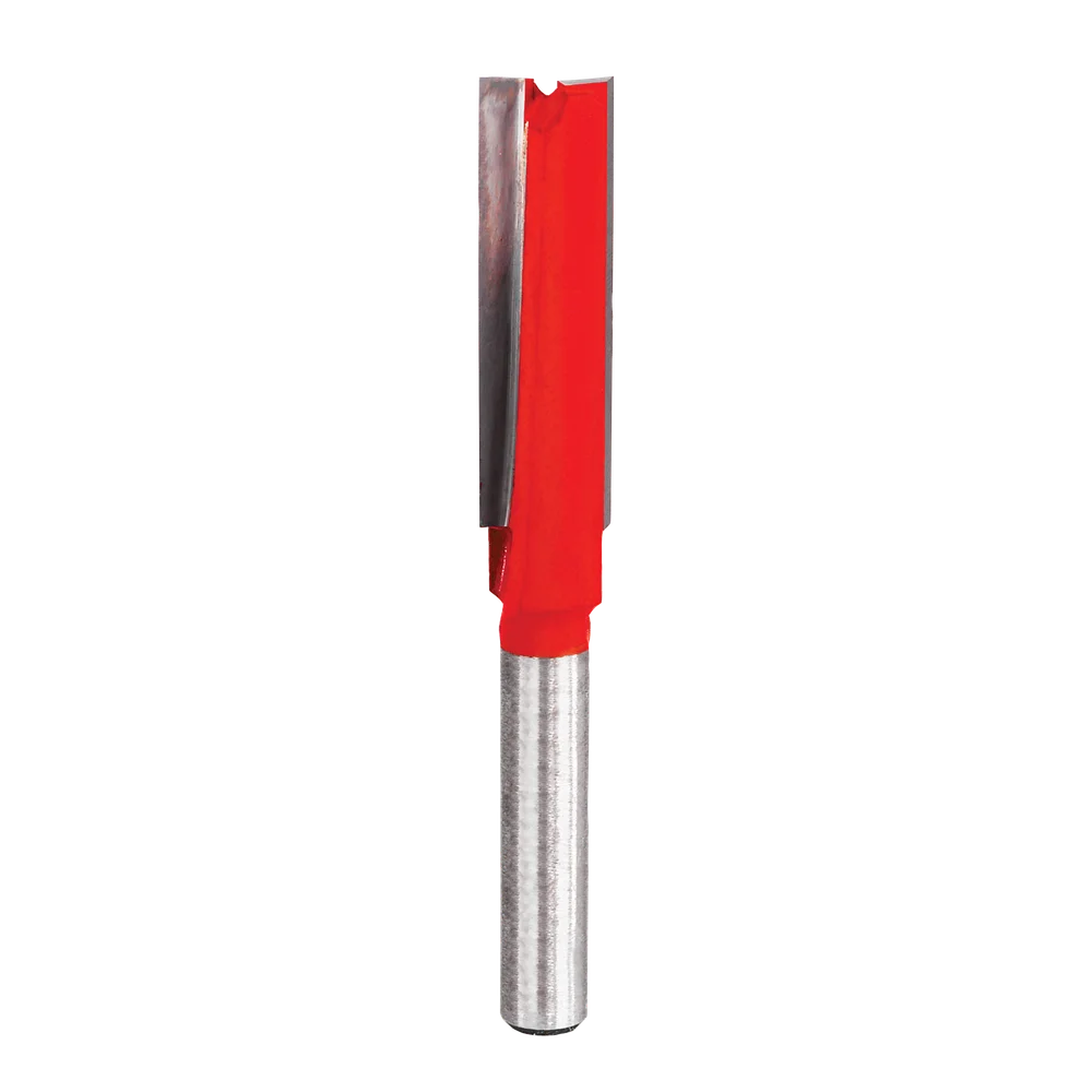Double Flute Straight Bits - 1/4" Shank