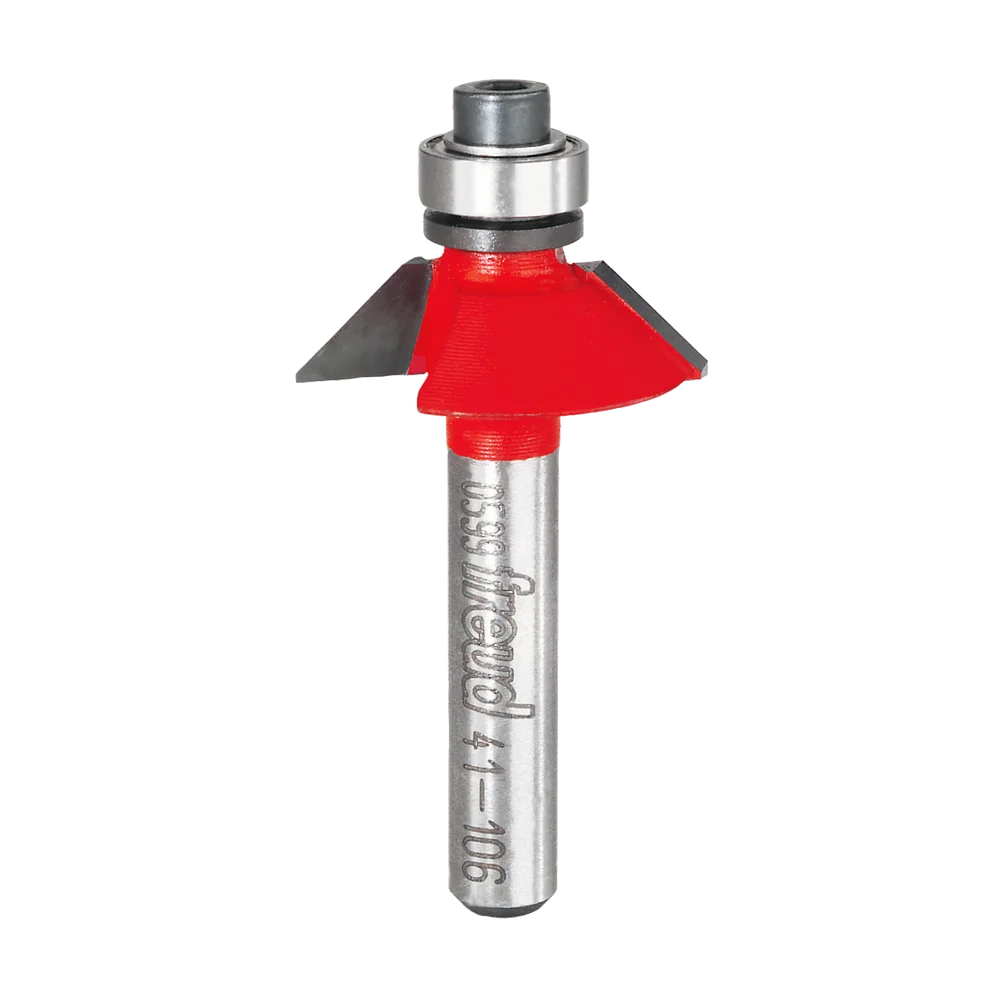 Bevel Trim Router Bits - 1/4" Shank