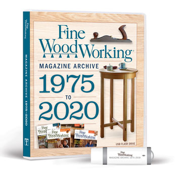 Fine Woodworking Magazine Archive 1975-2020 - USB (Clearance)