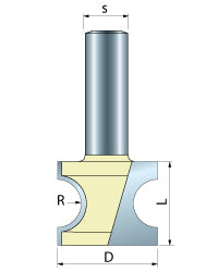Bull Nose Router Bit