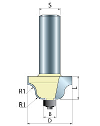 Classic Roman Ogee Router Bit