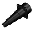2-1/2" to 3/4" Rubber Hose Adapter