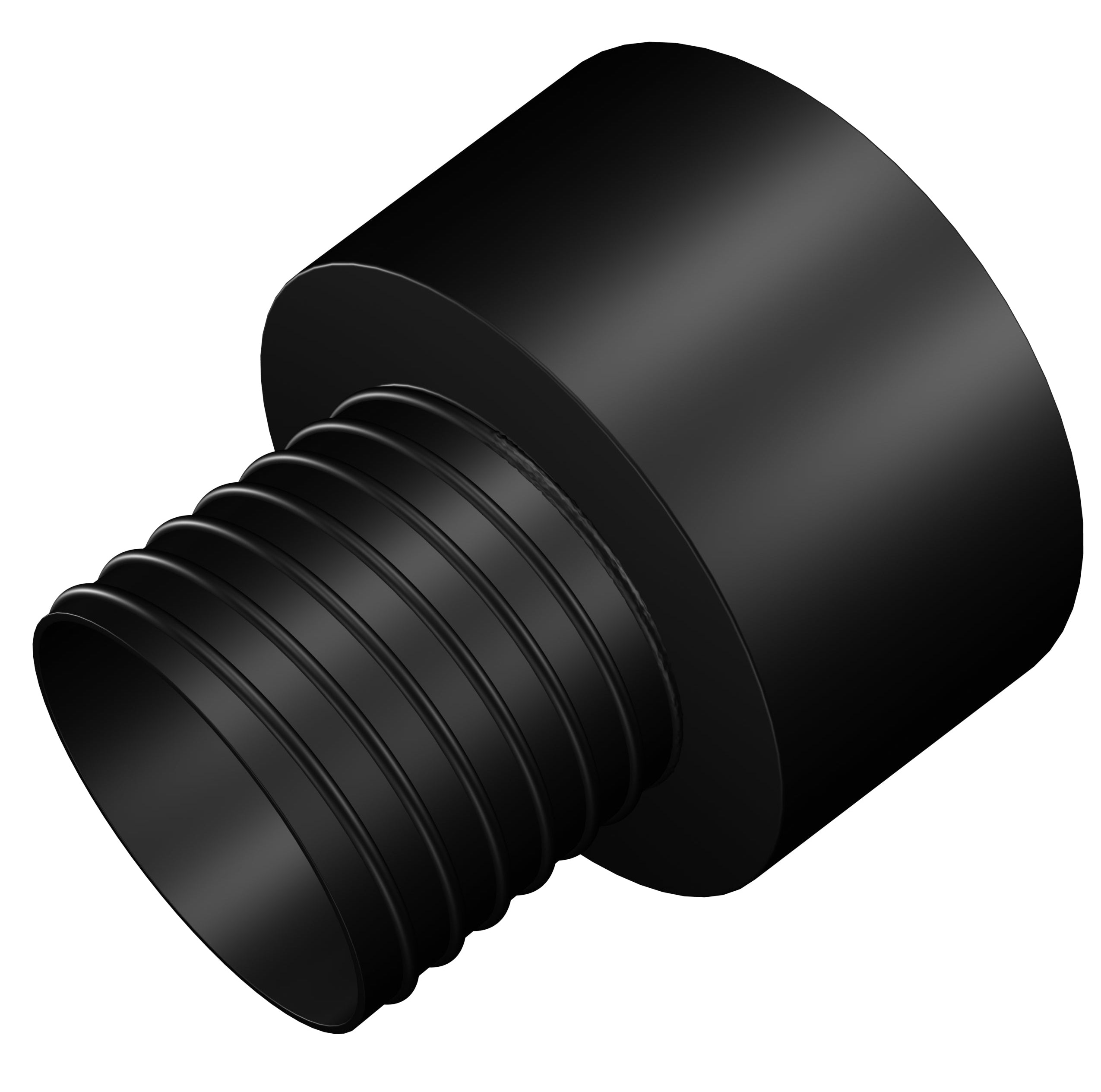 4" to 2-1/2" Threaded Quick Connect Reducer