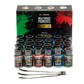 Starbond Mica Powder Pigment Set - Red, Green, Blue Palette - 24 ea. 10g Bottles