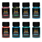 Starbond Mica Powder Pigment Set - Red, Green, Blue Palette - 24 ea. 10g Bottles