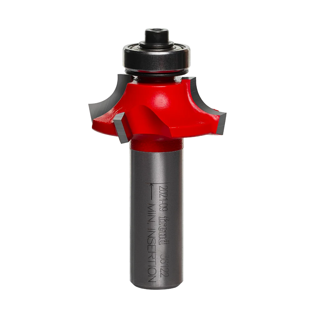 Quadra-Cut Beading Router Bits - 1/2" Shank