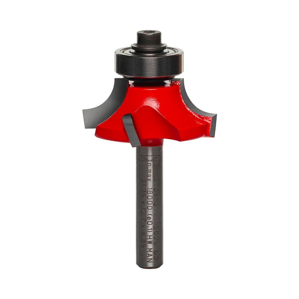 Roundover Router Bits - 1/4" Shank
