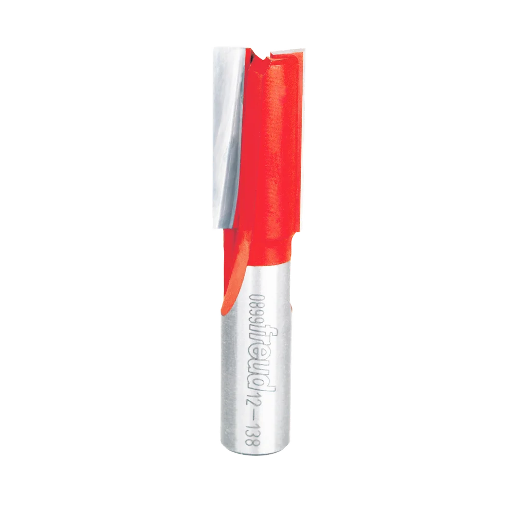 Double Flute Straight Bits - 1/2" Shank