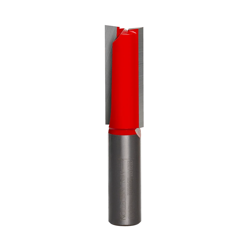 Double Flute Straight Bits - 1/2" Shank
