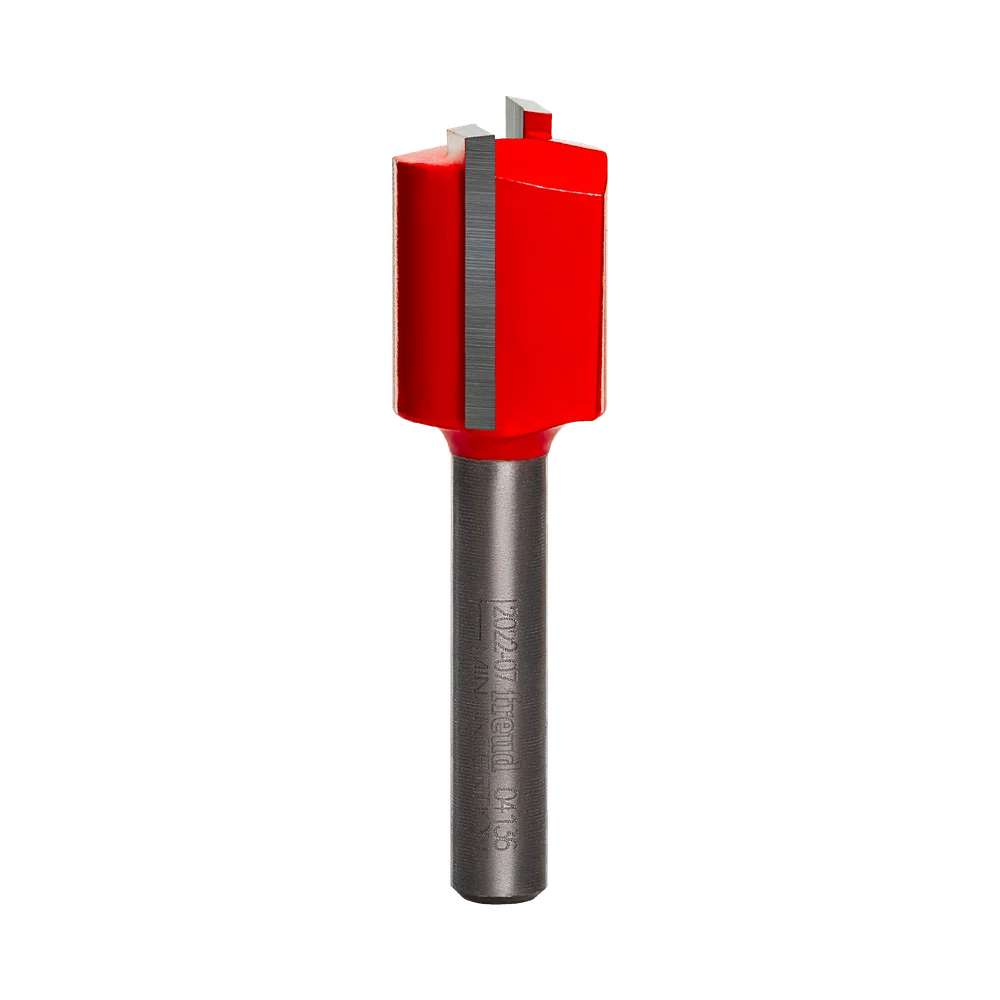 Double Flute Straight Bits - 1/4" Shank