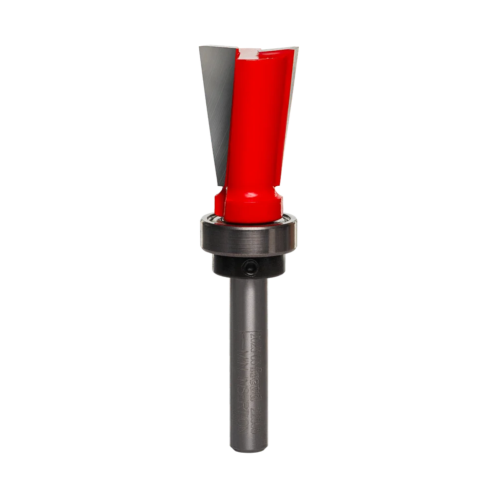 Dovetail Router Bit with Top Bearing