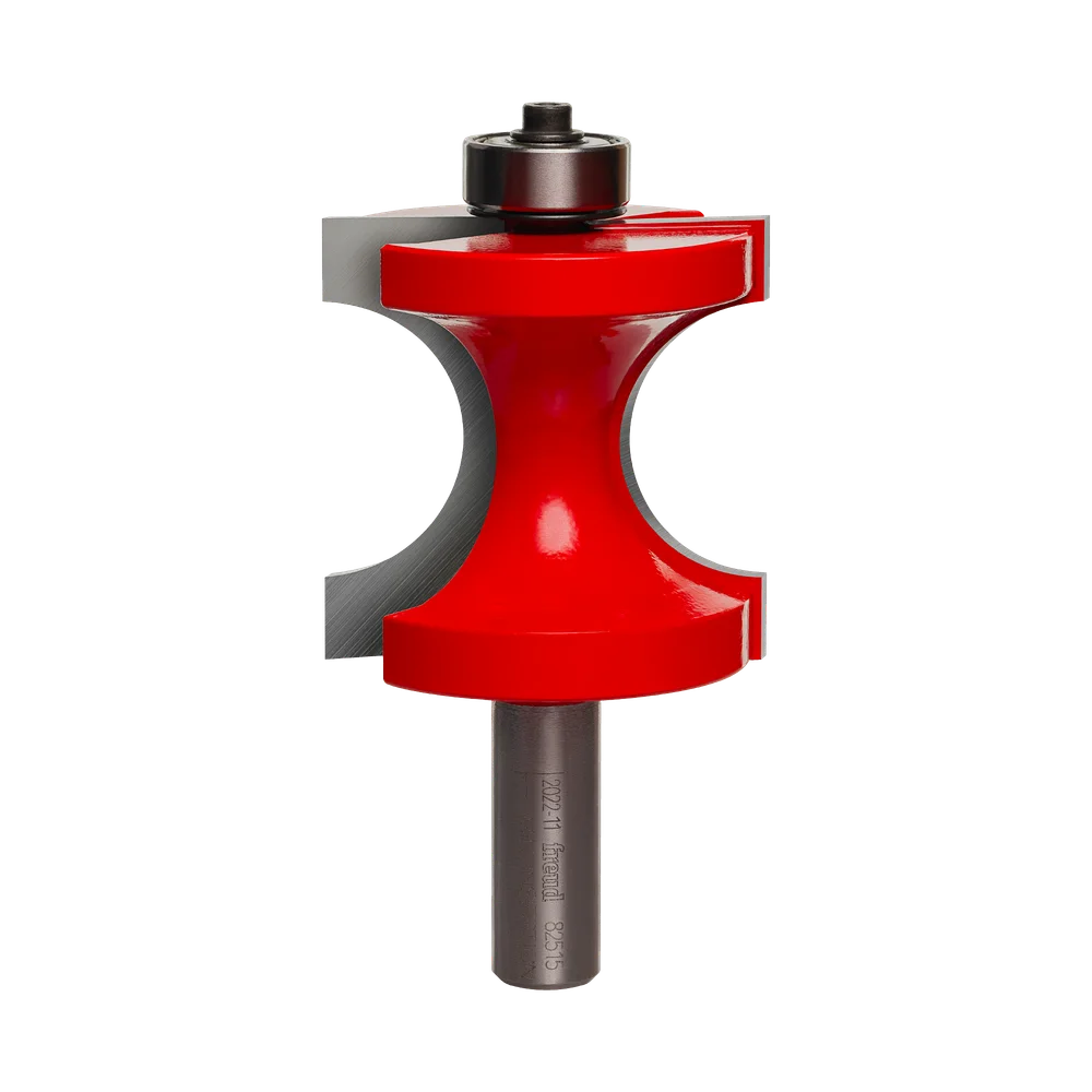 Half Round / Bull Nose Router Bit with Bottom Bearing
