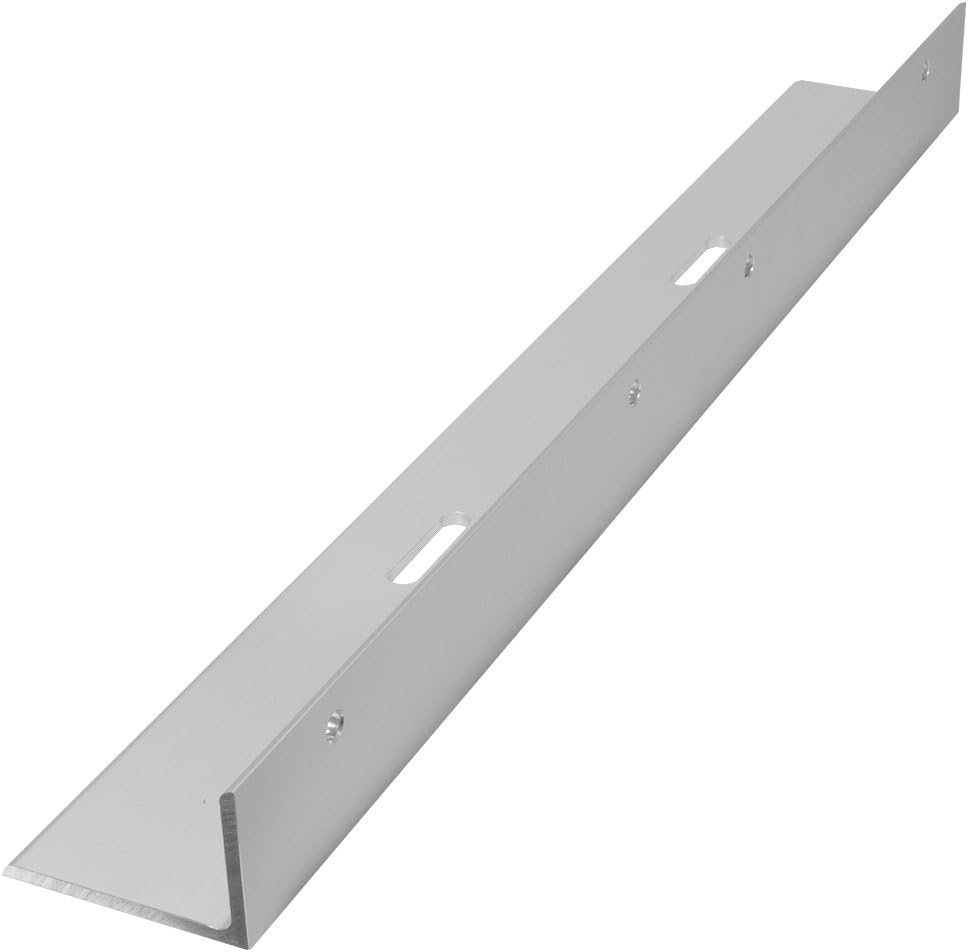 24" Aluminum "L" Fence Pre-Drilled - For Drill Press Applications