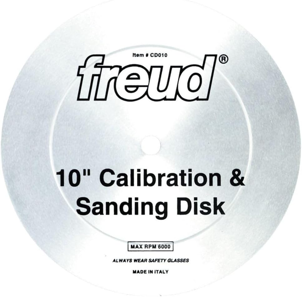 10" Calibration & Sanding Disk
