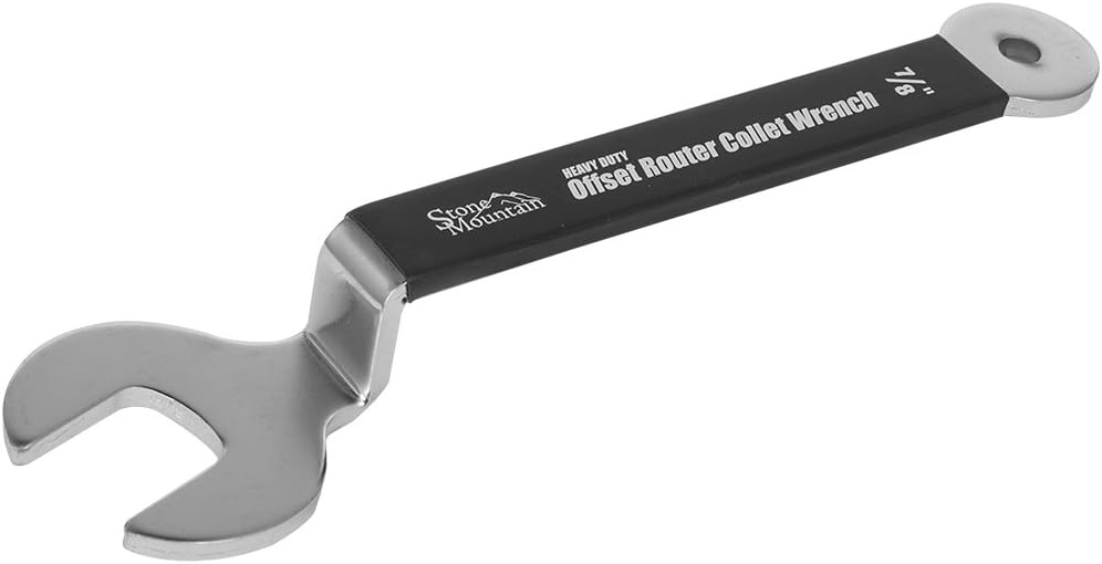 Heavy Duty Offset Router Collet Wrench