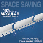 Bar/Parallel Clamp Modular Clamp Rack - 3PK