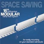 F-Clamp Modular Clamp Rack - 3PK