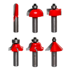 6 piece Starter Router Bit Set