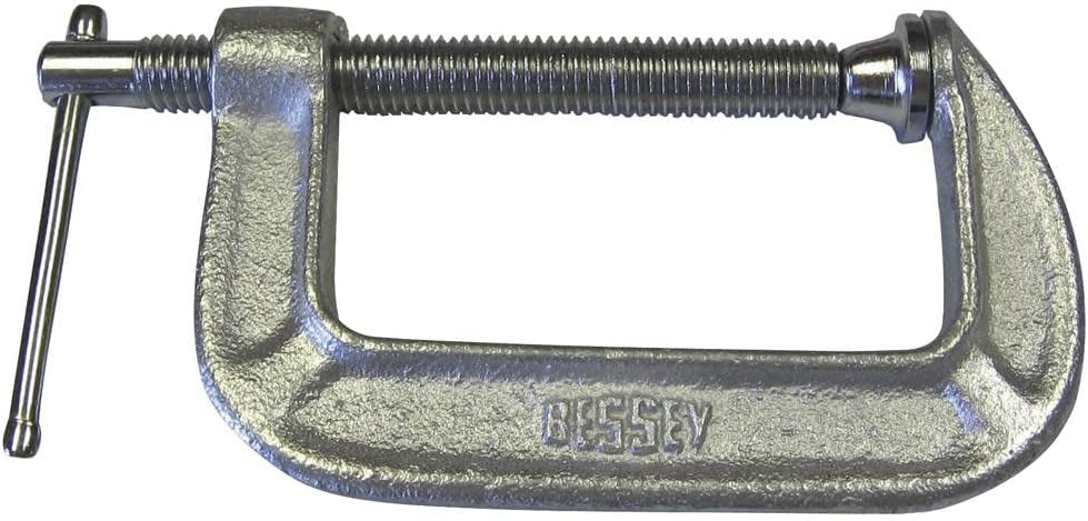 2-1/2" Light Duty Bright Finish C-Clamp - CM22