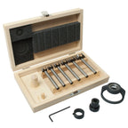 6 Piece Coin Forstner Bit Sets with Depth Stop Kit