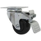 3" Double Locking Swivel Casters - 4PK