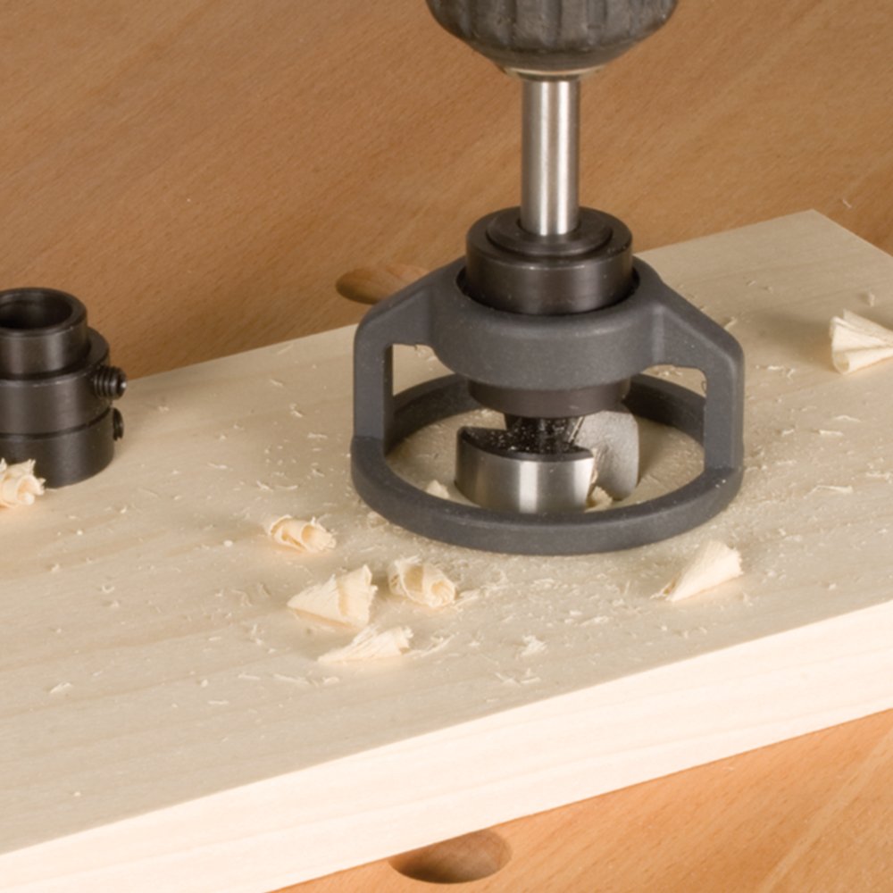 6 Piece Coin Forstner Bit Sets with Depth Stop Kit