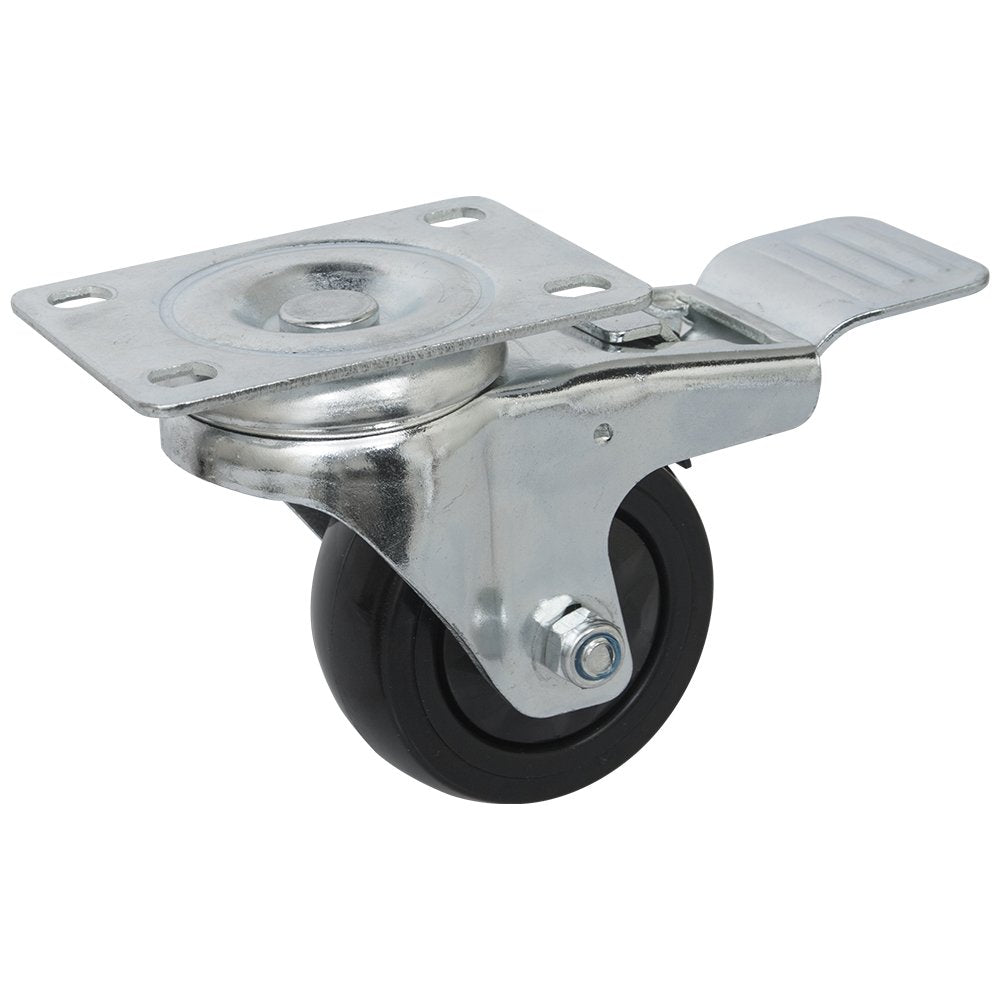 3" Double Locking Swivel Casters - 4PK