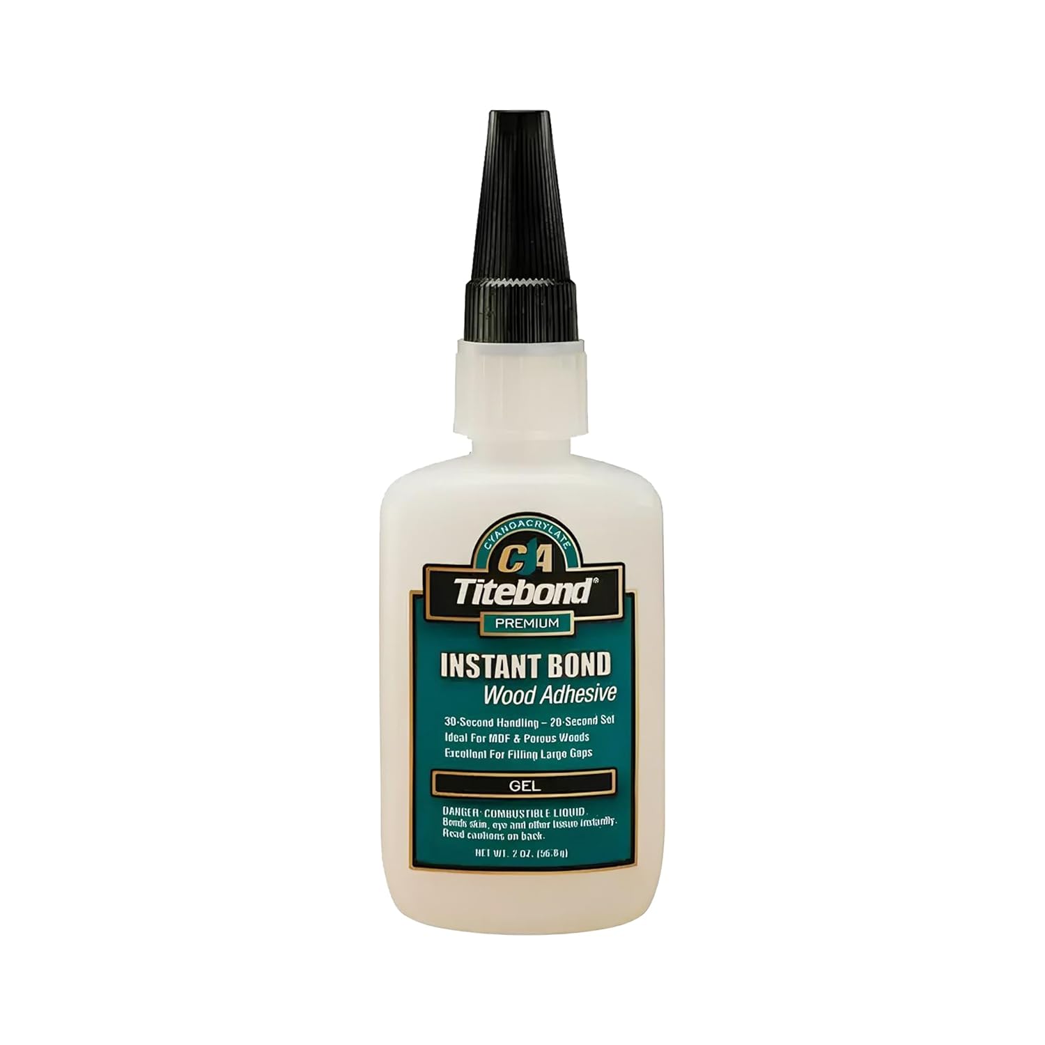 Titebond Instant Bond Glue - Gel - 2 oz