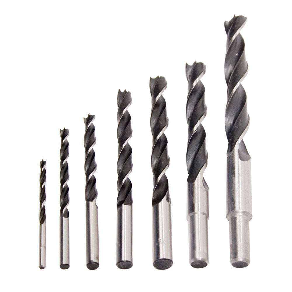 7 Piece Brad Point Bit Set