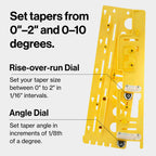 MICRODIAL Taper Jig