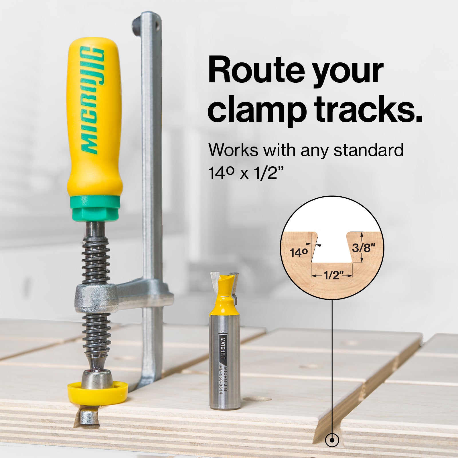 MATCHFIT Dovetail Clamps - 2PK