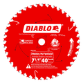 7-1/4" x 40 Tooth Finish Saw Blade