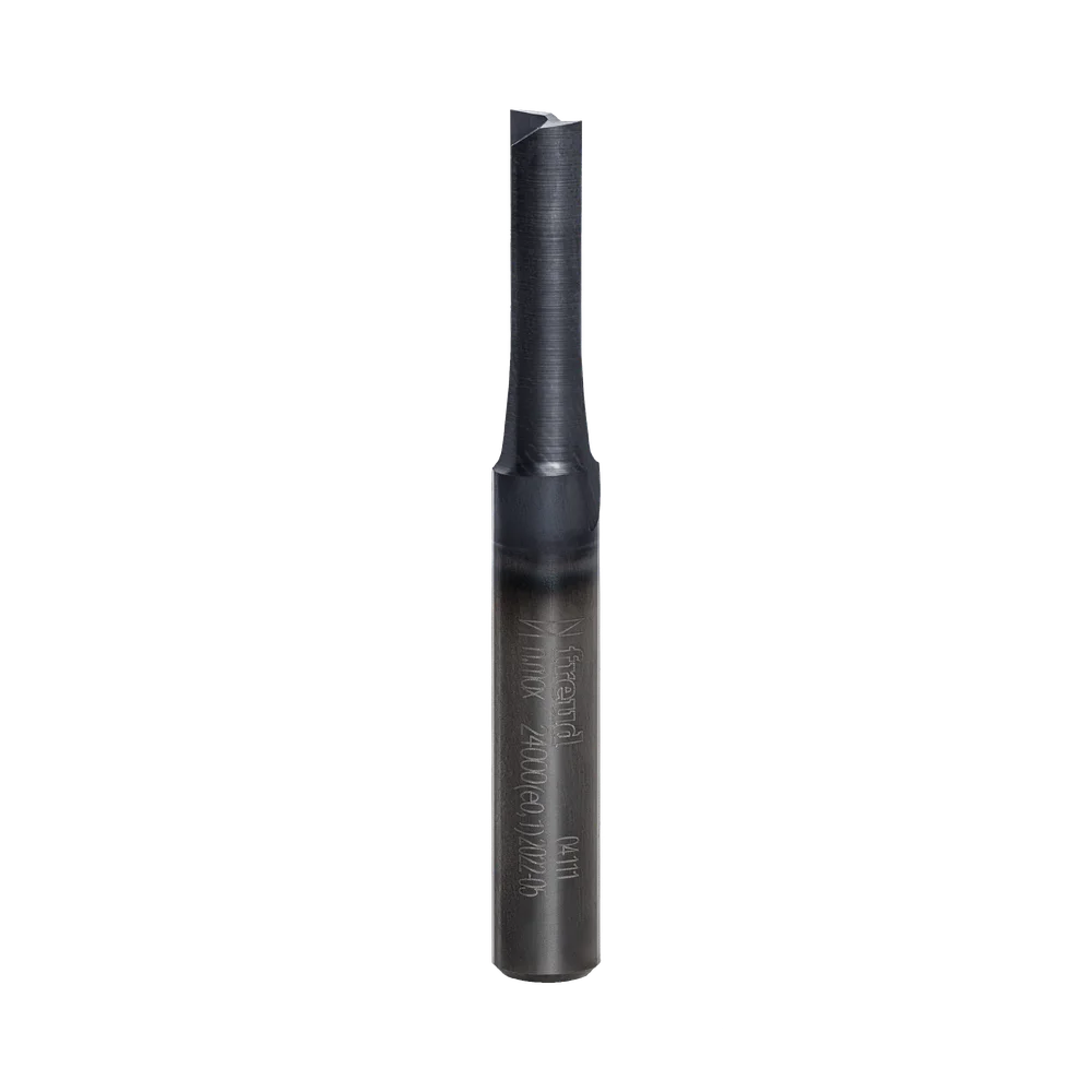 Double Flute Straight Bits - 1/4" Shank