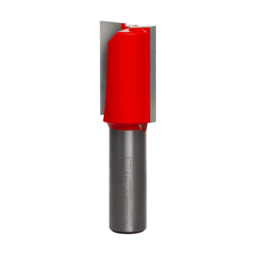 Double Flute Straight Bits - 1/2" Shank