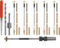 Gold Slimline Pen Turning Kit