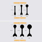 Contour Sanding Grips - 6PK