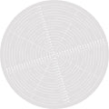 10" Round Center Finder/Compass