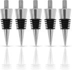 Classic Chrome Style Bottle Stopper Kit