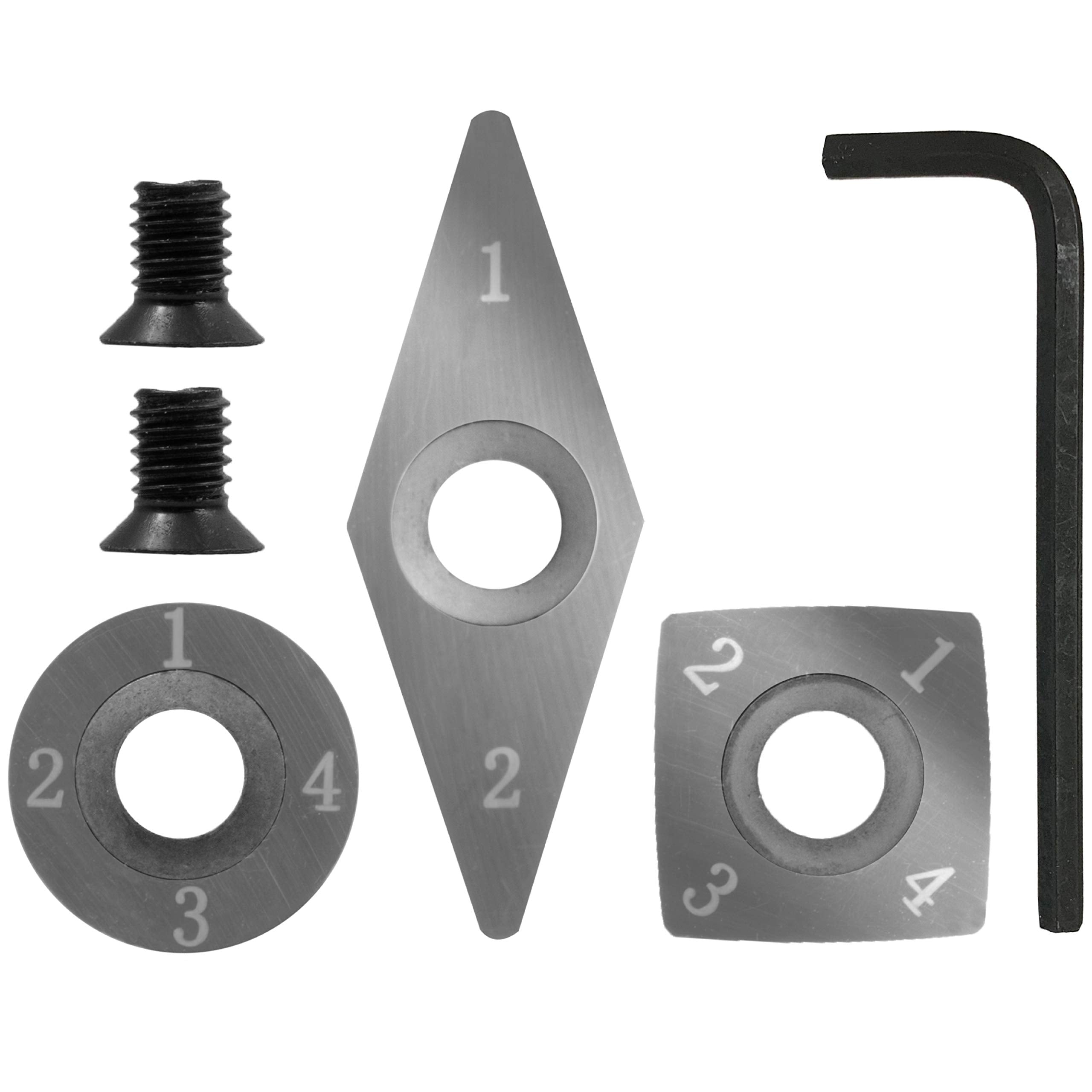 Mini 3 Piece Carbide Replacement Cutters
