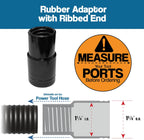 10' Power Tool Hose Kit with 5 Adapter Fittings