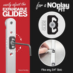 17” NoPlay Aluminum Miter Bar