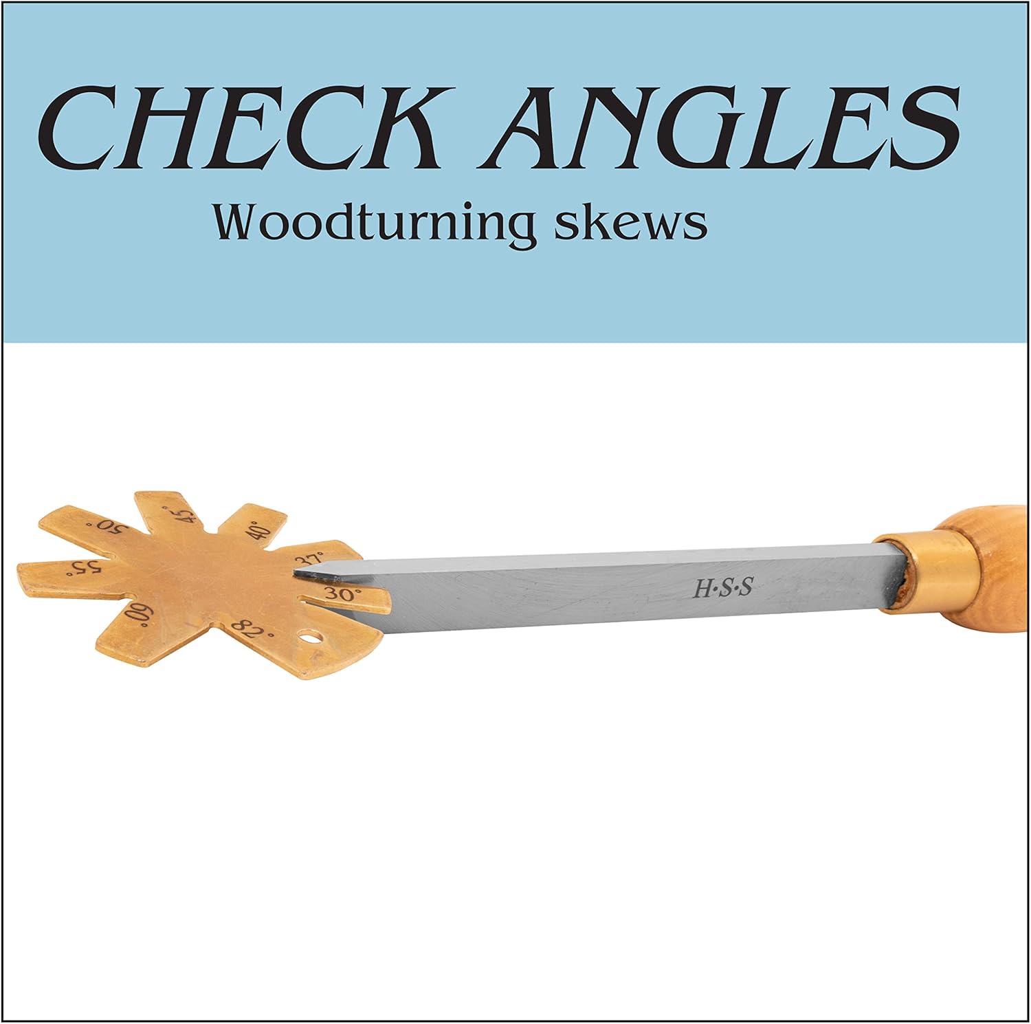 Turning Tool Angle Gauge