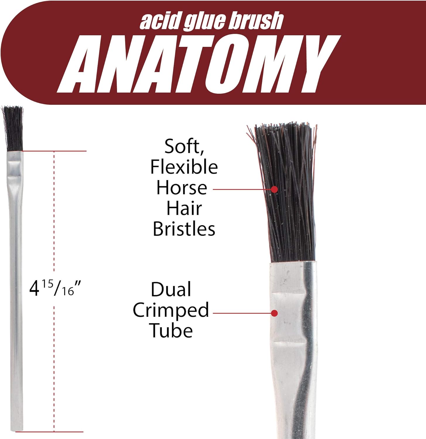 Acid Glue Brushes