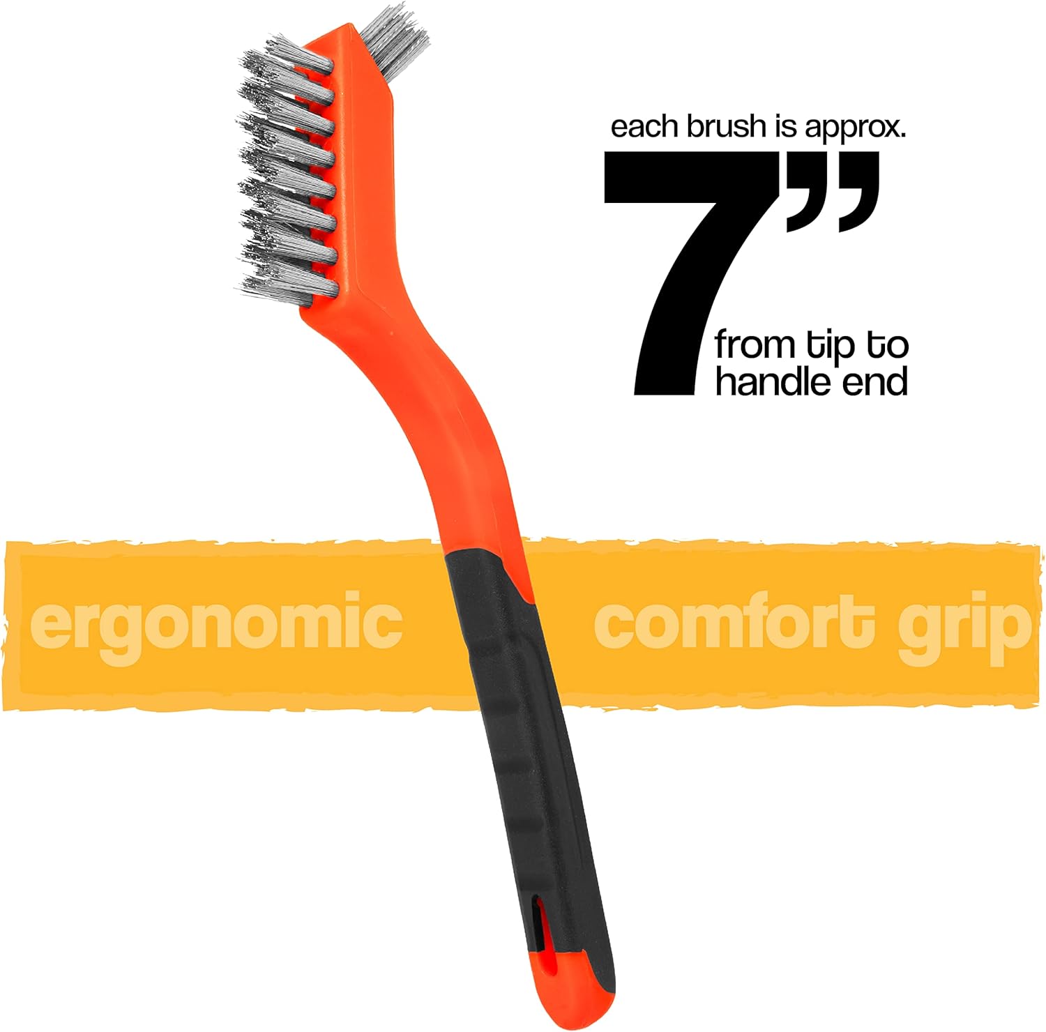 3 Piece Wire Brush Set