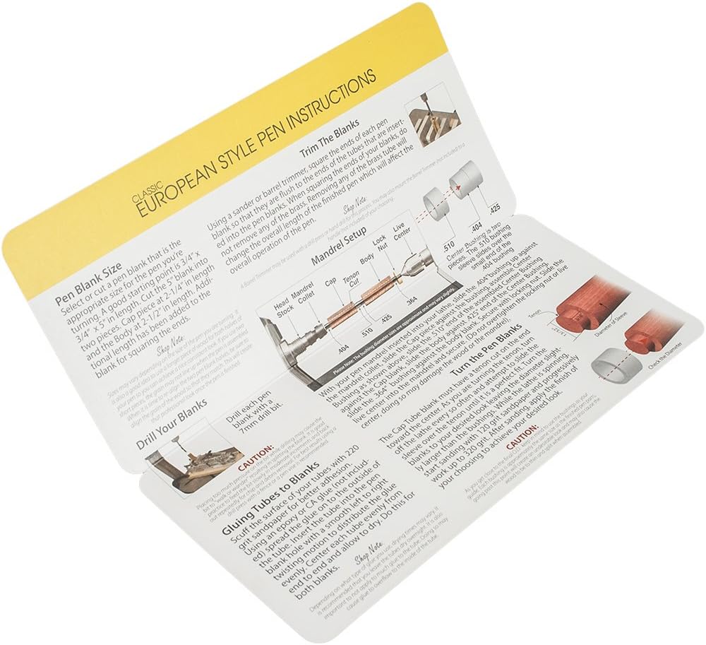 Classic European Pen Kit Starter Set