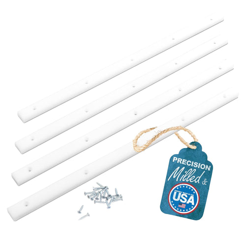 17" UHMW Plastic Strips - 4 Pack