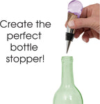 9 Piece Classic Chrome Bottle Stopper Kit