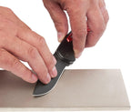 Diamond Stone Sharpening & Flattening Kit - 8" x 3" Professional Double-Sided Fine/Coarse