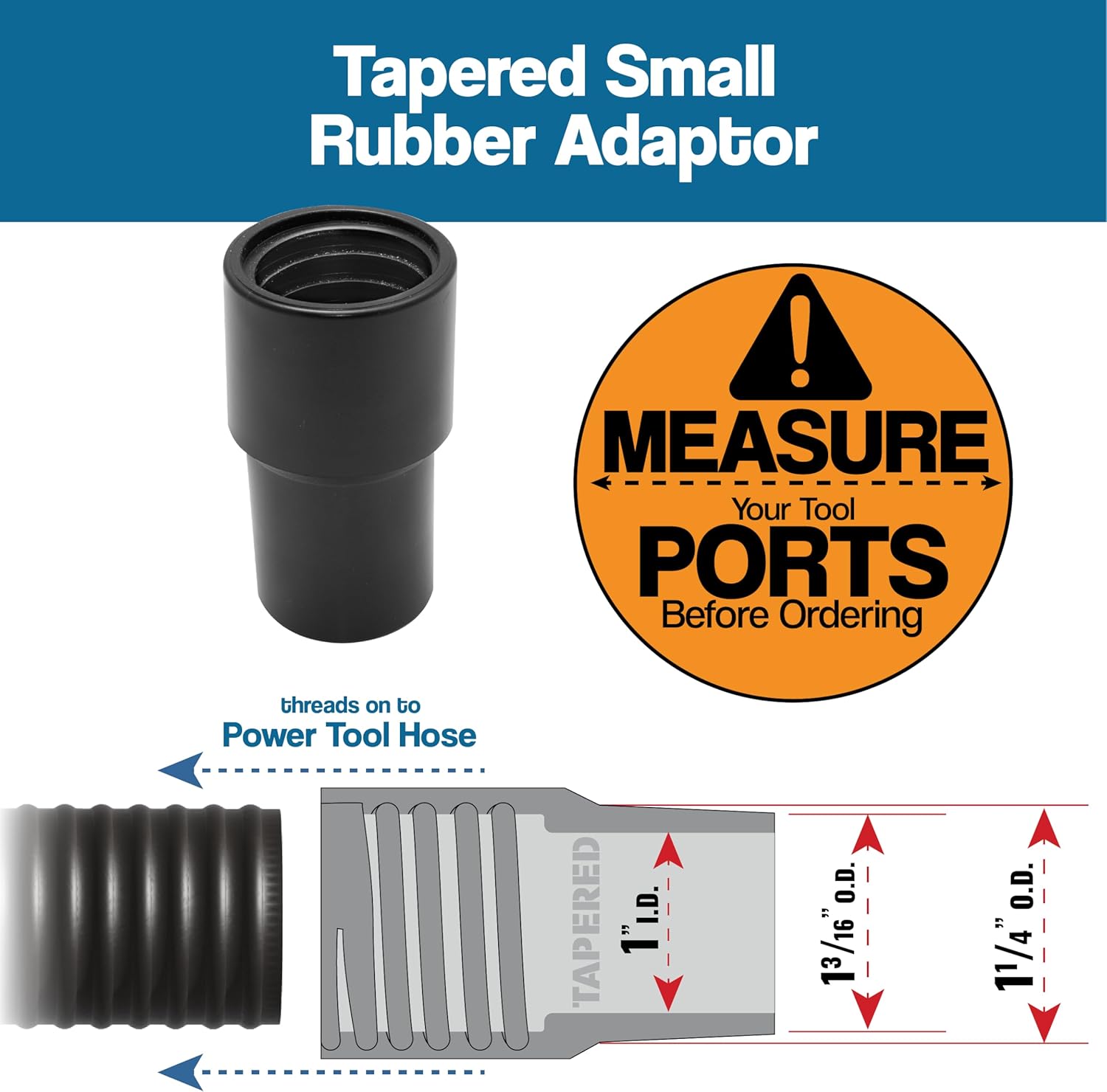 10' Power Tool Hose Kit with 5 Fittings