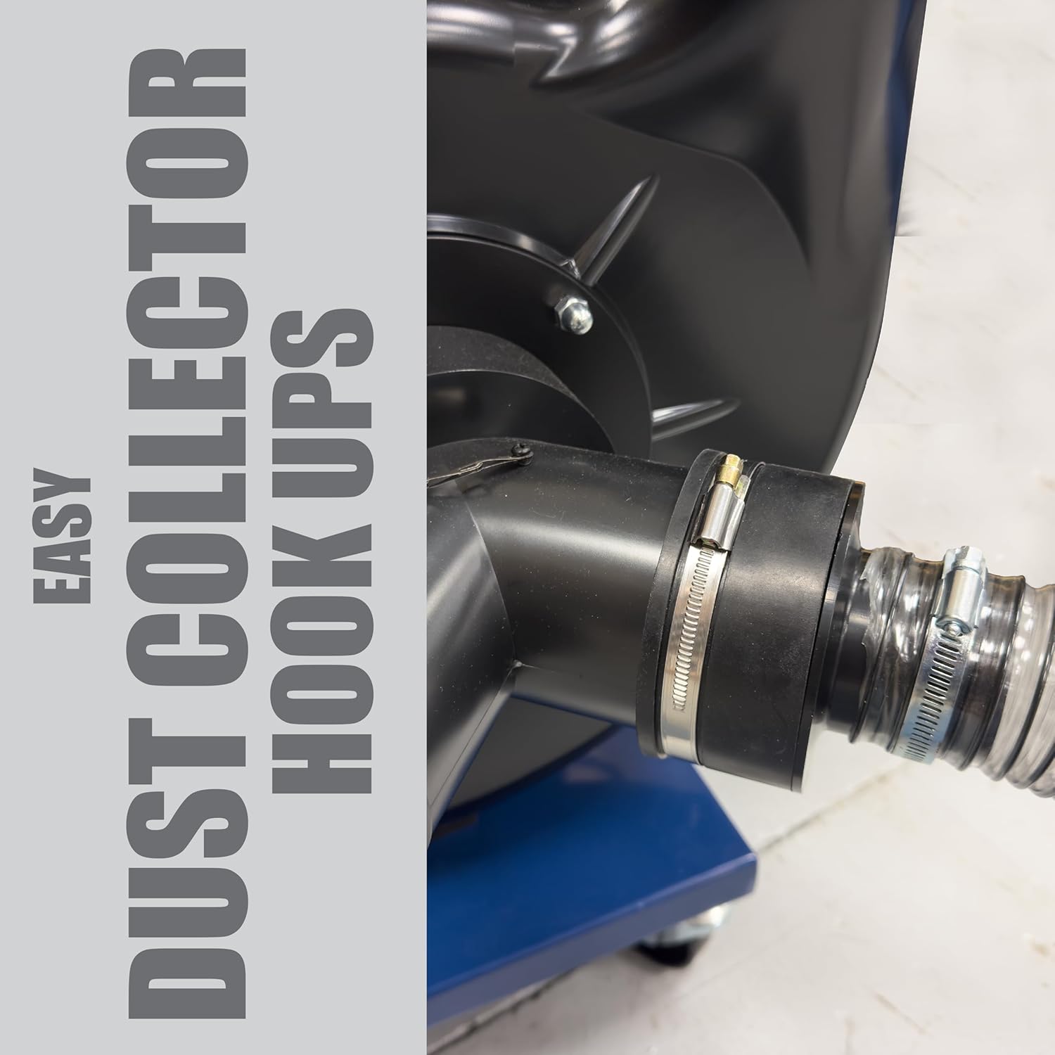 4" to 2-1/2" Quick Connect Adapter